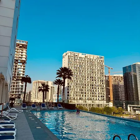 Sleek 1Bhk, Cozy Retreat Near Burj Khalifa & Canal دبي المظهر الخارجي الصورة