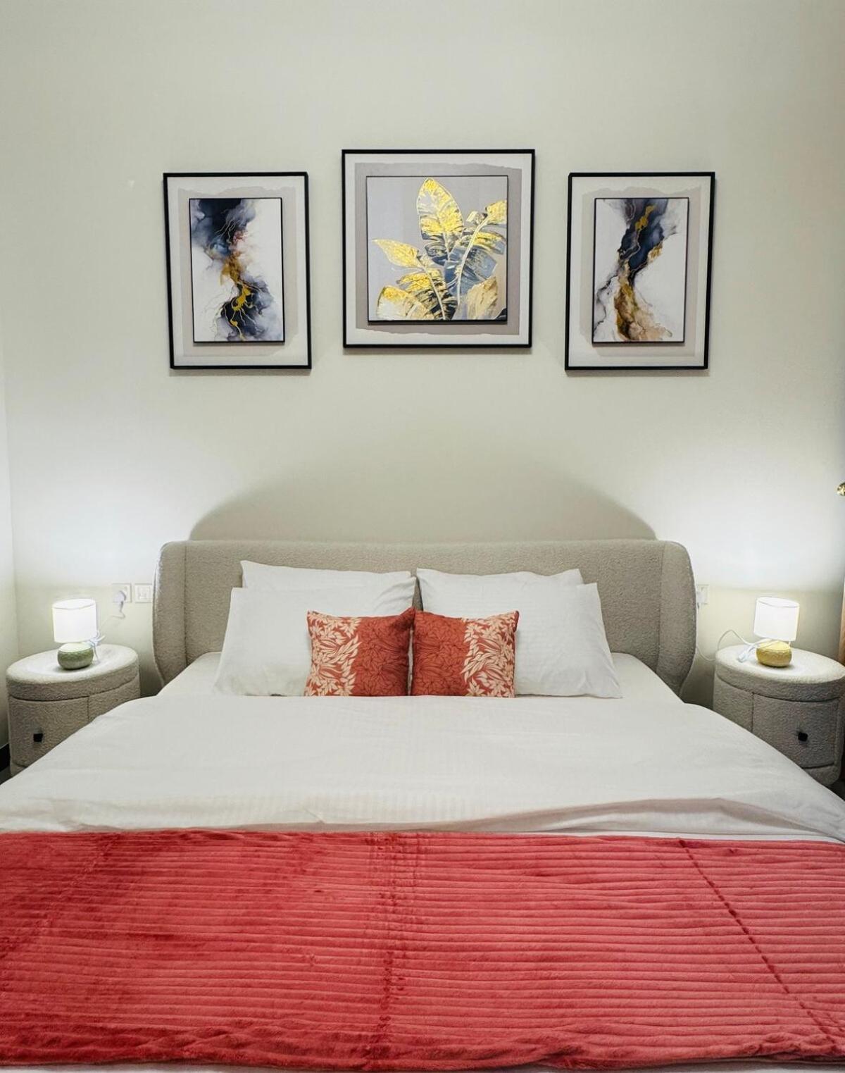 شقة Sleek 1bhk, Cozy Retreat Near Burj Khalifa & Canal